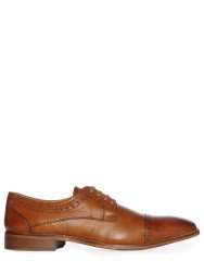 Milano Schnürschuhe cognac