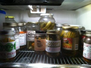 THIS is how pickles get "lost" in my fridge!